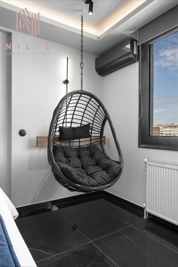 Apartament Calliope Penthouse, Nilie Hospitality Mgmt Saloniki Zewnętrze zdjęcie
