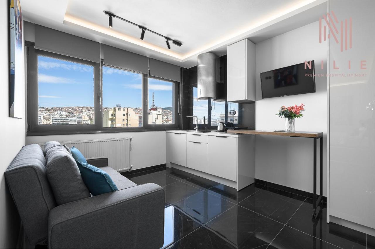 Apartament Calliope Penthouse, Nilie Hospitality Mgmt Saloniki Zewnętrze zdjęcie
