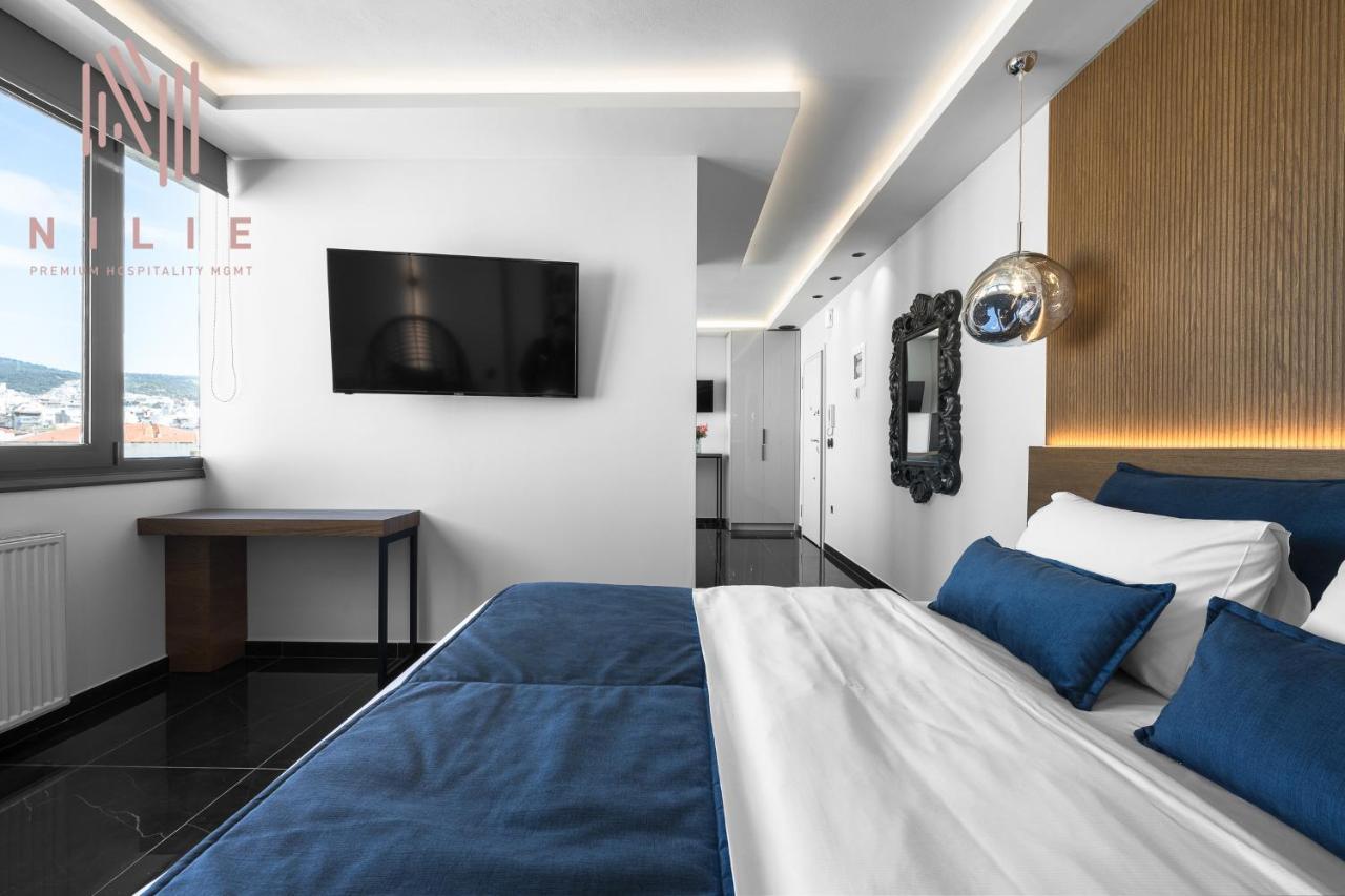 Apartament Calliope Penthouse, Nilie Hospitality Mgmt Saloniki Zewnętrze zdjęcie